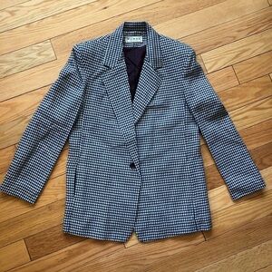HP! Vintage Dumas Gingham Women’s oversized Blazer